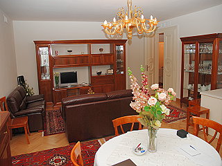 Rent a luxury residential apartment 3 + kk, 94 m2 in Vinohrady, Prague 2