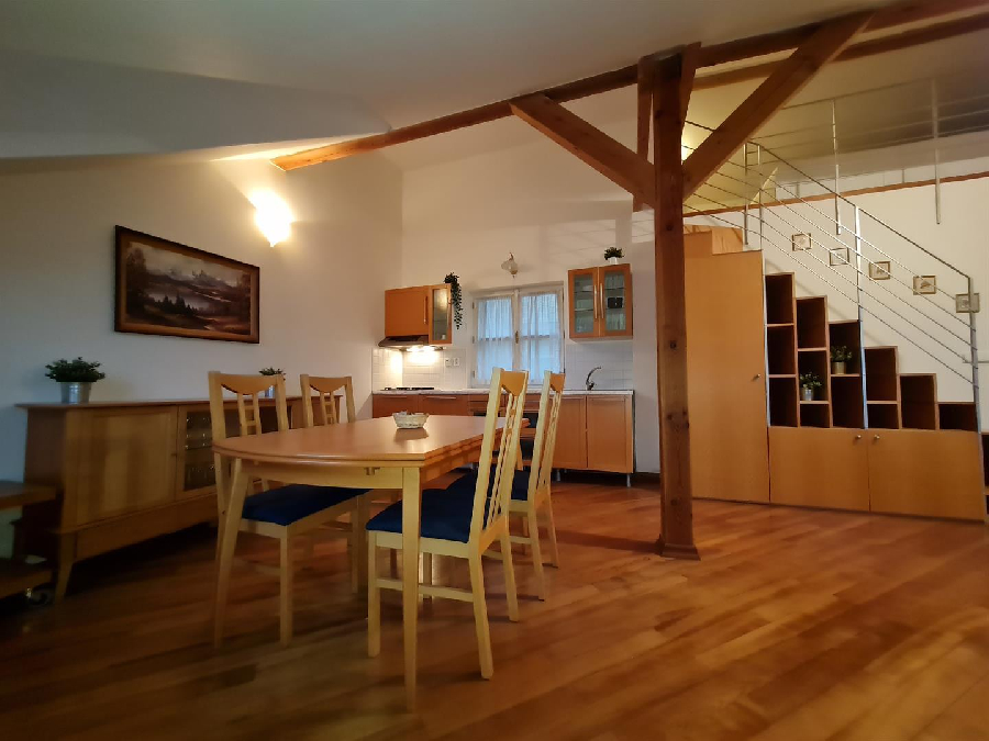 Attic apartment for sale 1 + kk, 45.5 m2 with a view in the historical center of Prague 1