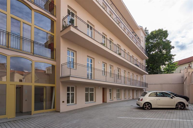Apartment 3 + kk, 75m² terrace 15 m2 in Prague 4 Nusle project, Mečislavova