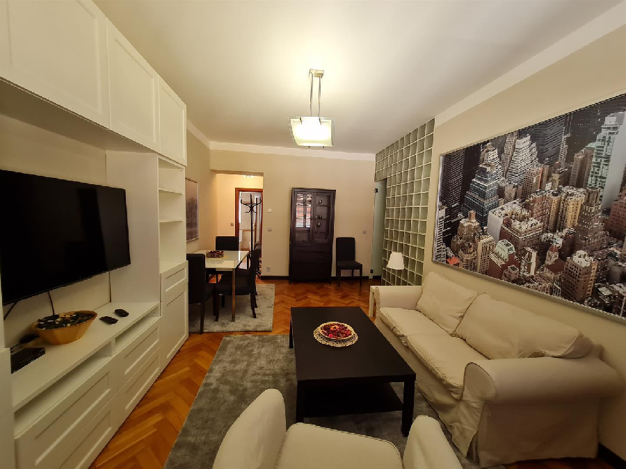 Sale furnished cozy apartment twoo bedrooms, 65 m2 in Prague 3