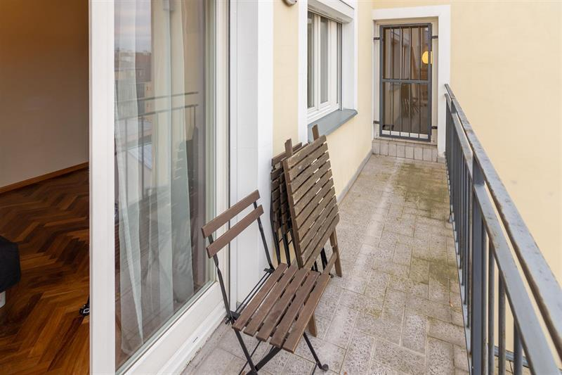 For sale very sunny and bright apartment with terace and balcony in Vinohrady