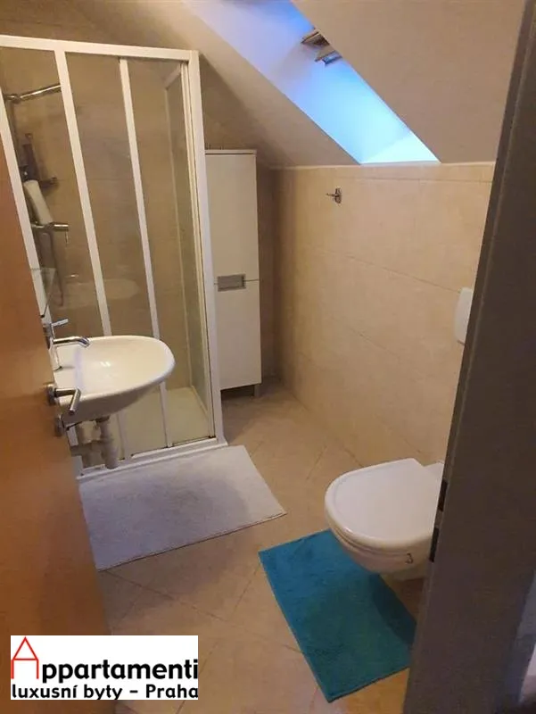 mezonet o rozloze 185m2 s terasou 38m2 výhledem na Hrad, Petřín na Malé Straně 