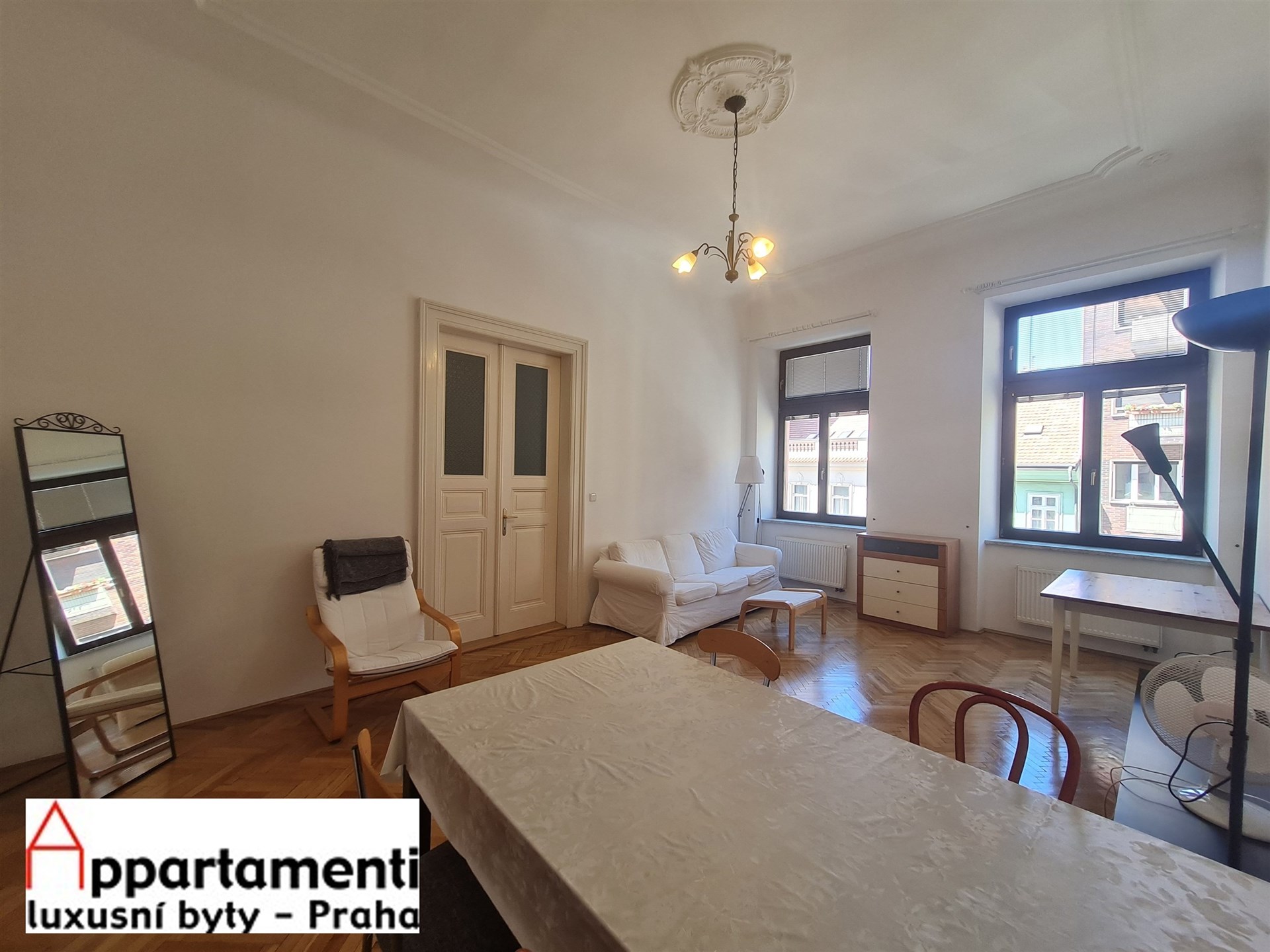 Rent furnished apartament 2+1, 63m2 street Štěpánská, Prague1