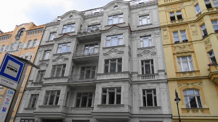 Sales of flat 4 + kk, 152 m2 with 2x balcony 11m2 in a project in the Old Town, Prague 1