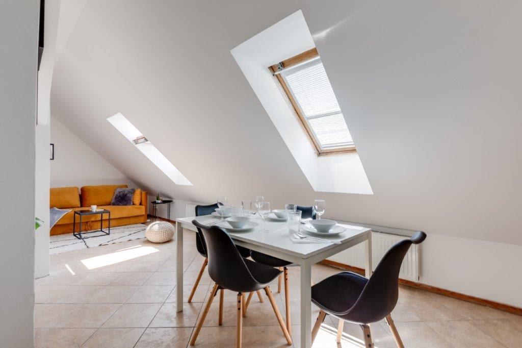 prodej podkrovního bytu 2+kk,58m2 v centru Prahy,kousek od Václavského náměstí